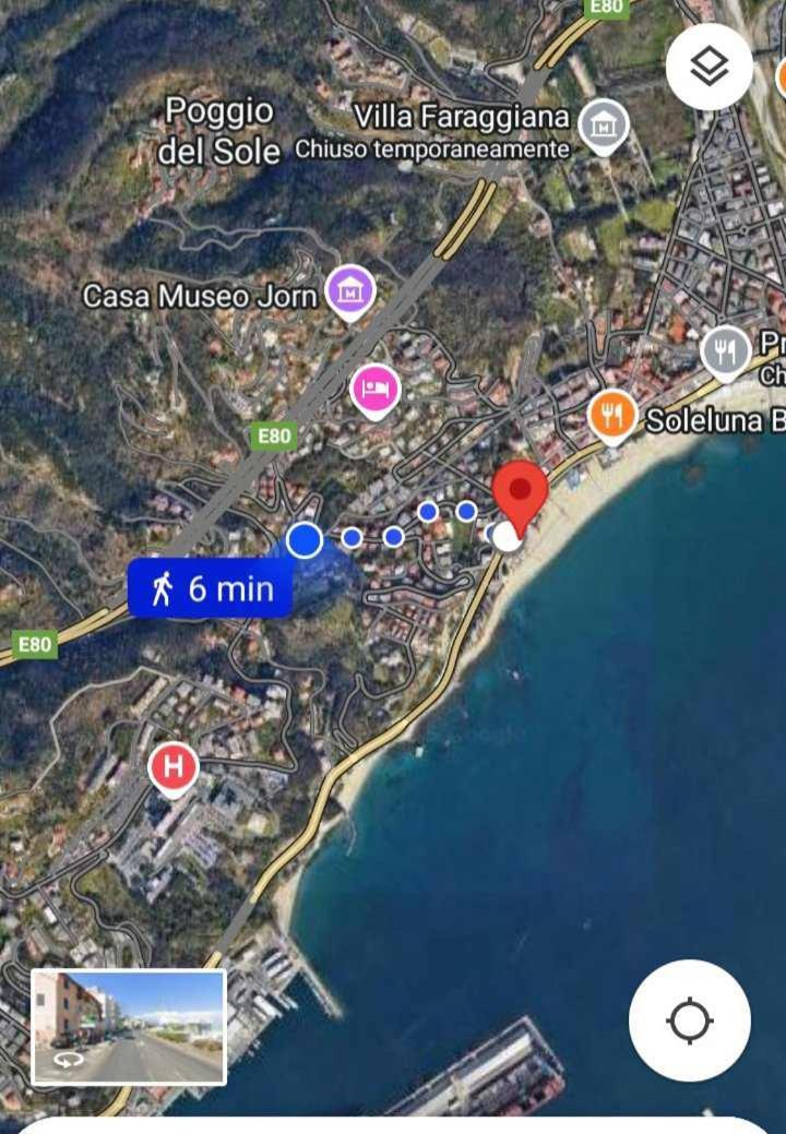 Albergo Belvedere Albissola Marina Kültér fotó